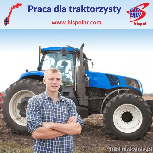 Norwegia - praca dla traktorzysty