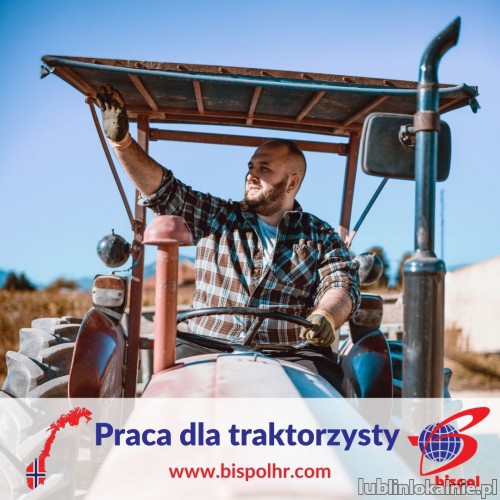 Norwegia - praca dla traktorzysty