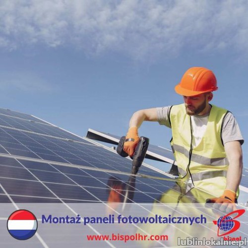 Montaż paneli fotowoltaicznych - Holandia