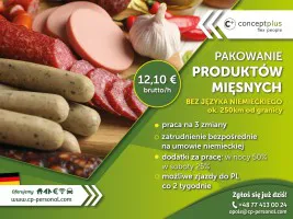 Pracownik produkcji bez języka niemieckiego Niemcy