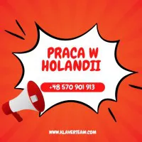 Praca w Holandii - produkcja - różne regiony - wym. język angielski