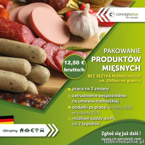 Pracownik produkcji (k/m) bez języka niemieckiego - okolice Lipska!