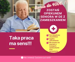 Pracuj jako Opiekun Seniora w DE