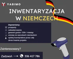 Praca inwentaryzacja Niemcy