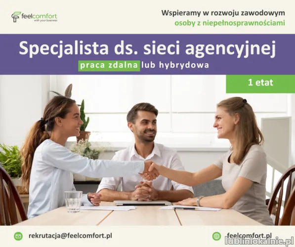 Specjalista ds. sieci agencyjnej