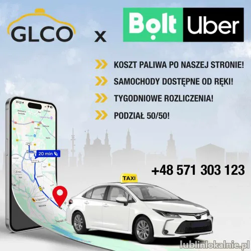 Zatrudnimy kierowców na Bolt Uber