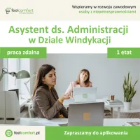 Asystent ds. Administracji w Dziale Windykacji Asystent ds. Administracji w Dziale Windykacji